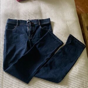L.L. Bean Blue Straight Jeans Classic Style
